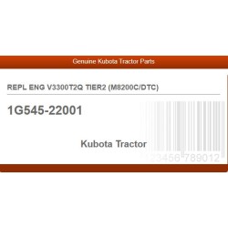 REPL ENG V3300T2Q TIER2 (M8200C/DTC)