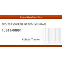 REPL ENG V38CTIE4Z INT TIER4 (M9960CAB)