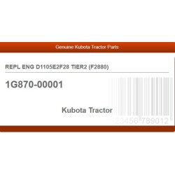 REPL ENG D1105E2F28 TIER2 (F2880)