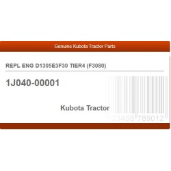 REPL ENG D1305E3F30 TIER4 (F3080)