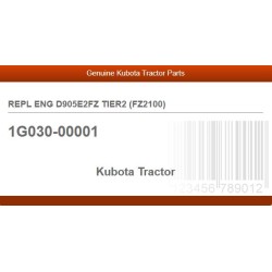 REPL ENG D905E2FZ TIER2 (FZ2100)