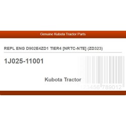 REPL ENG D902E4ZD1 TIER4 [NRTC-NTE] (ZD323)
